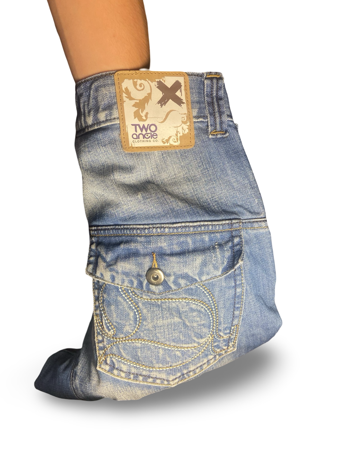Two Ancle Jeans (30W)