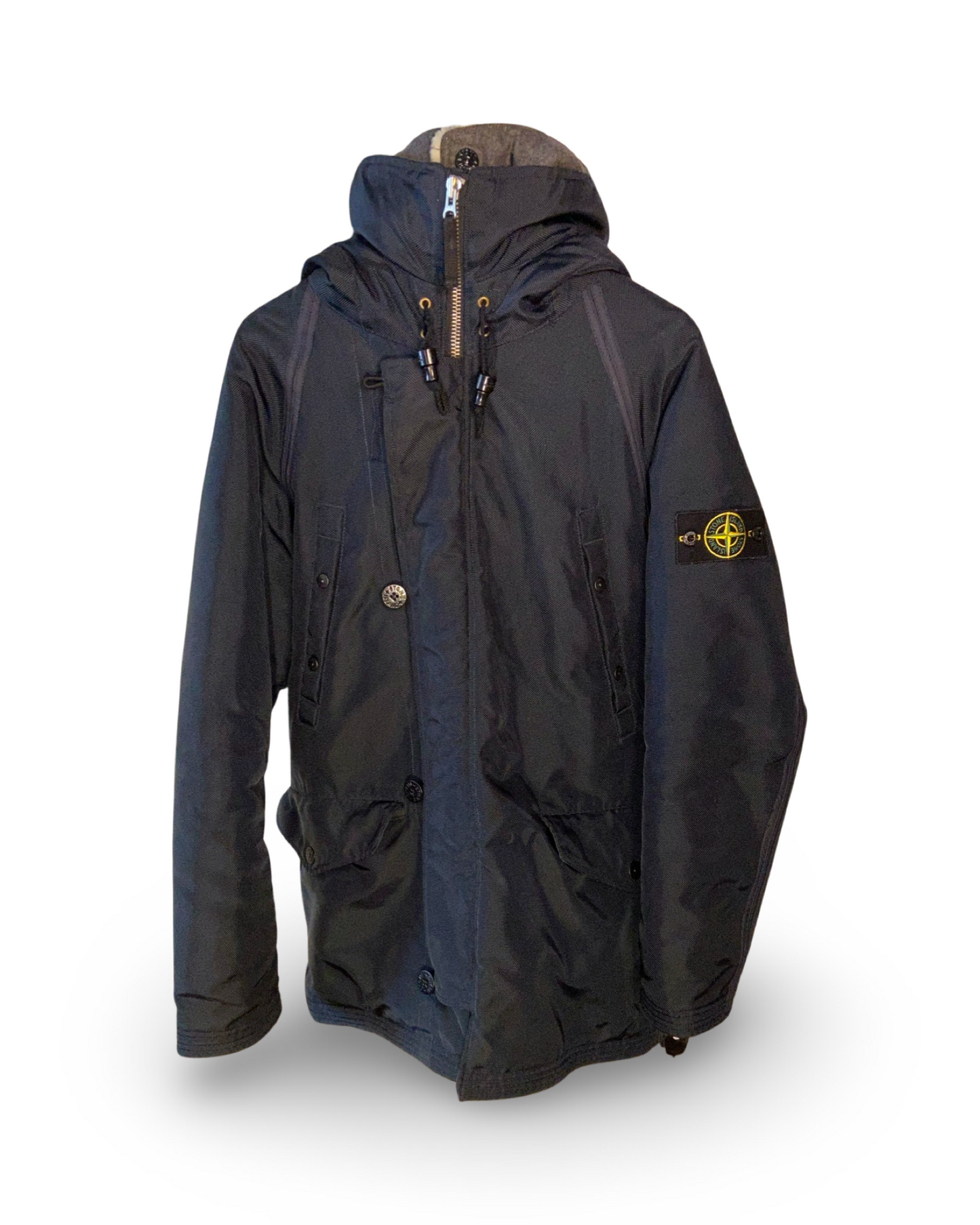 Z-Stone Island Oxford Nylon Parka (L)