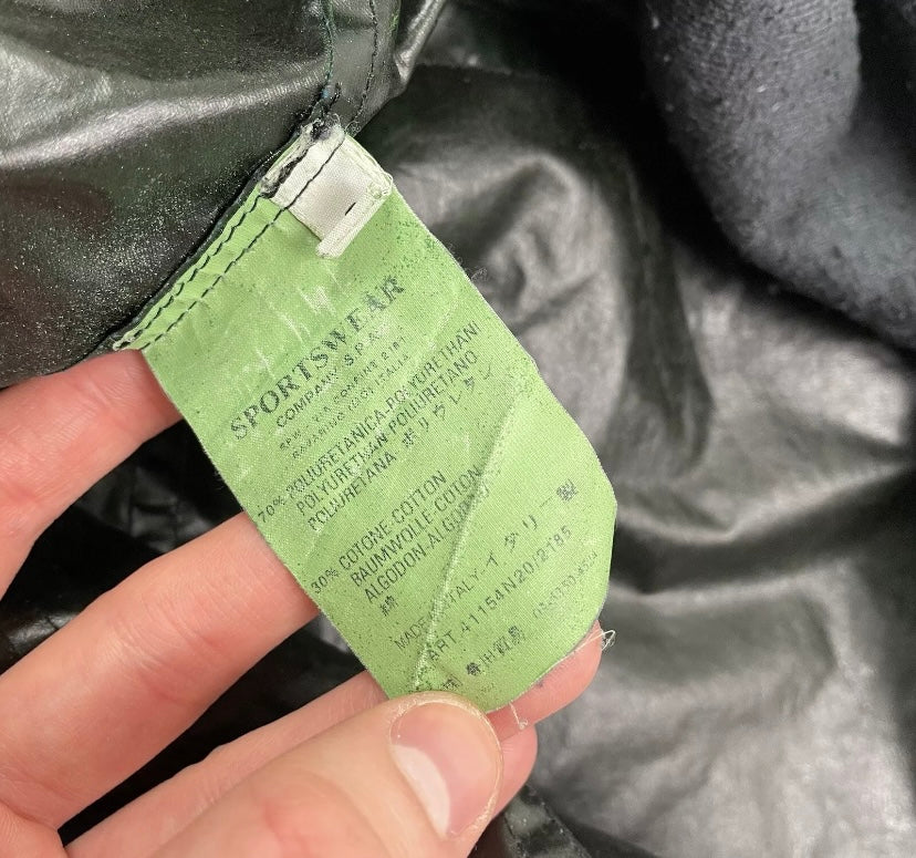 Z-Vintage Stone Island Dual Layer Polyurethane Fleece Lined Jacket (M)