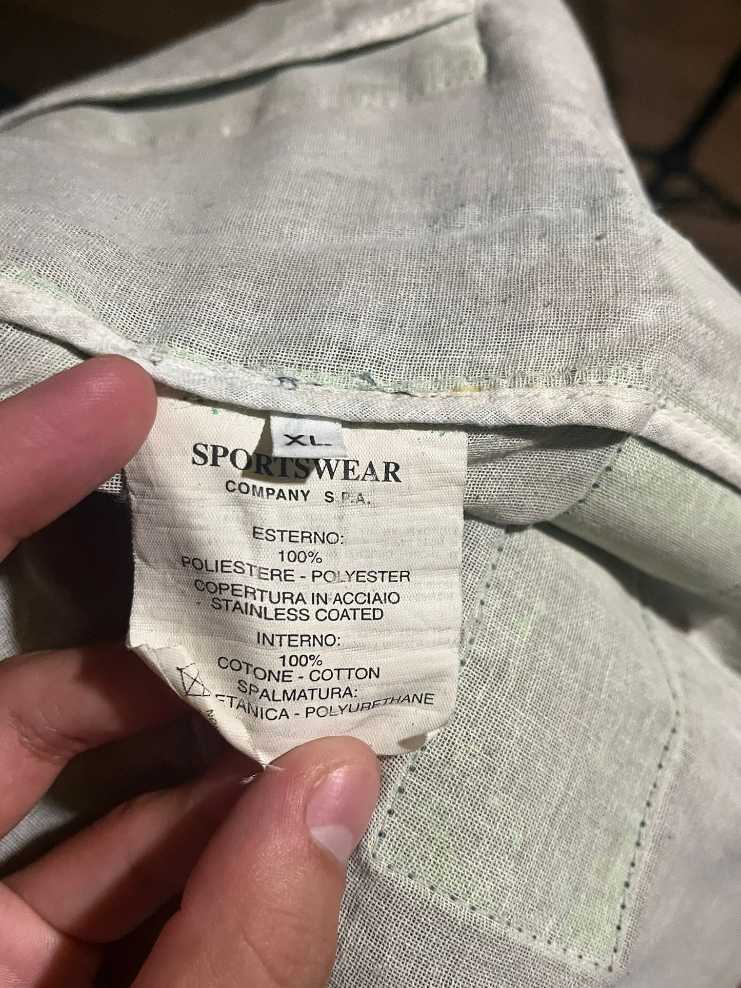 Z-Stone Island Pure Metal Shell Field Jacket (L)