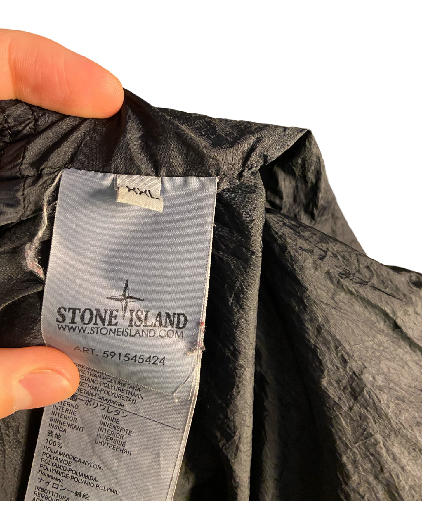 Z-Stone Island Lightweight Down Jacket (XXL)