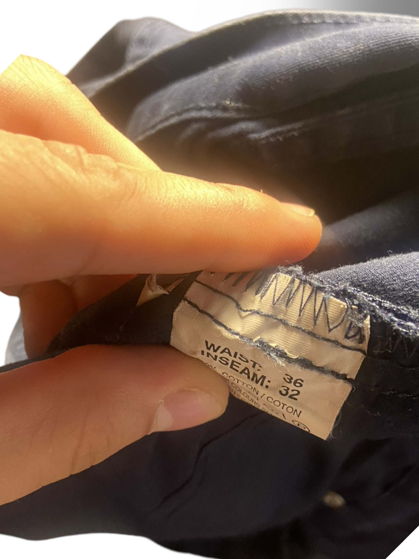 YSL Navy Trousers (36W)