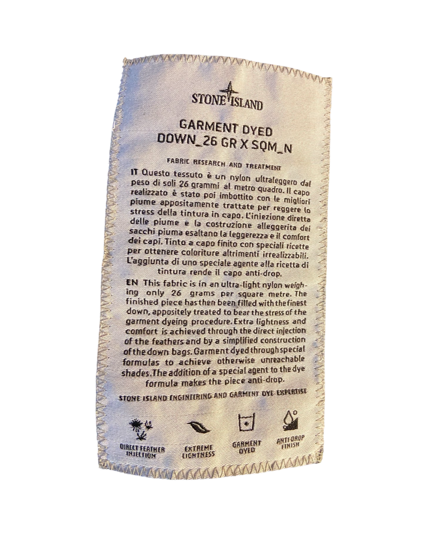 Z-Stone Island Lightweight Down Jacket (XXL)