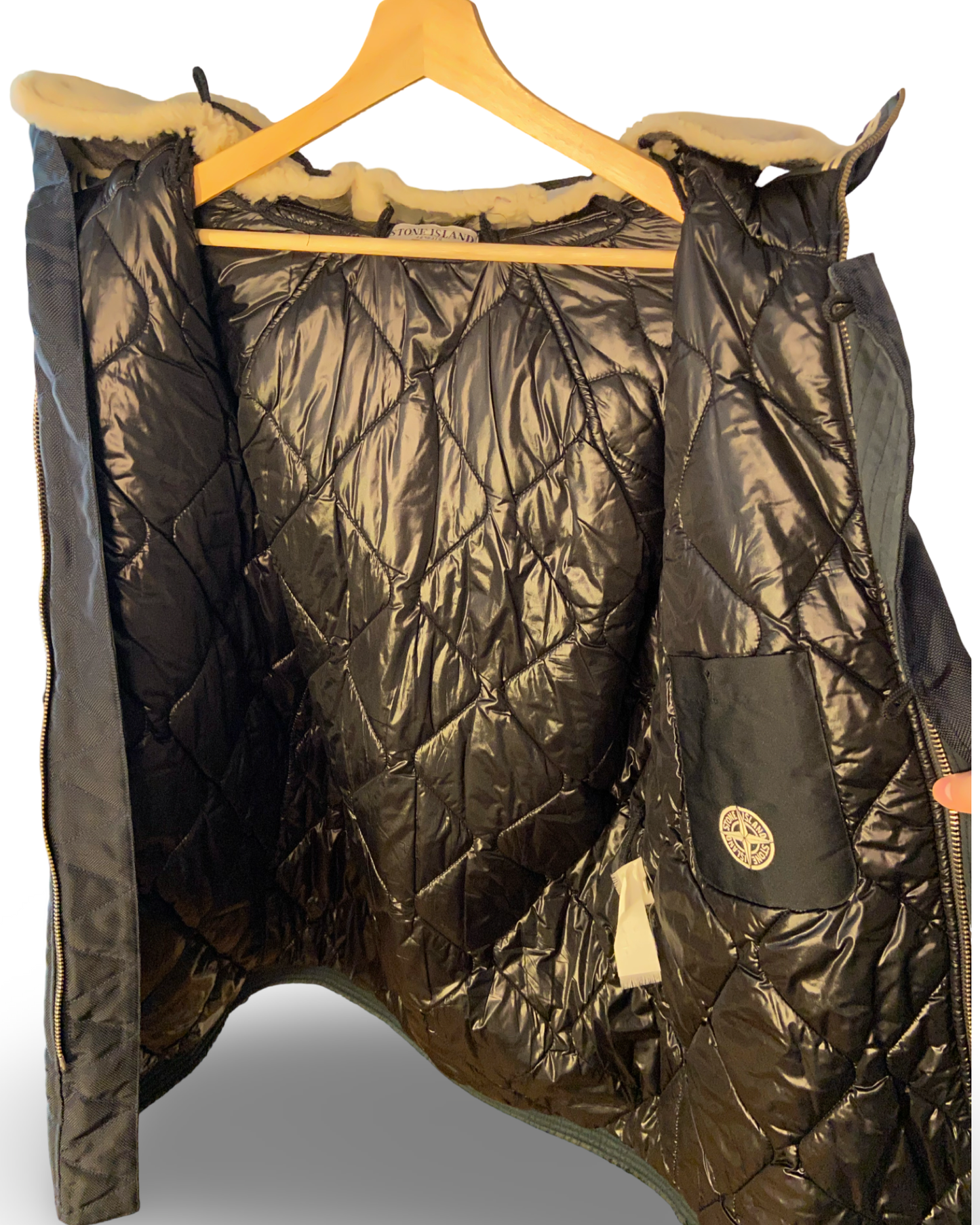 Z-Stone Island Oxford Nylon Parka (L)
