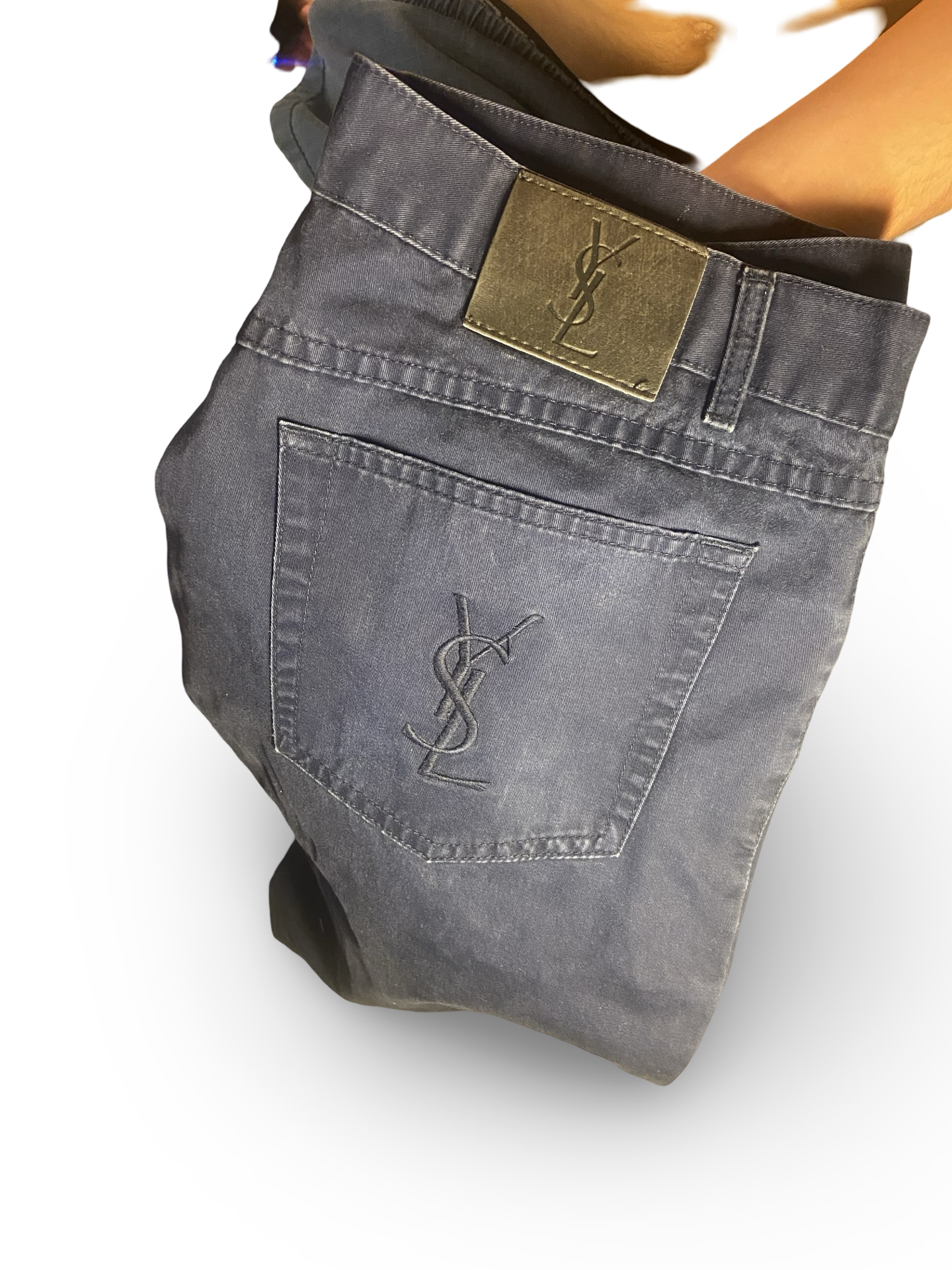 YSL Navy Trousers (36W)