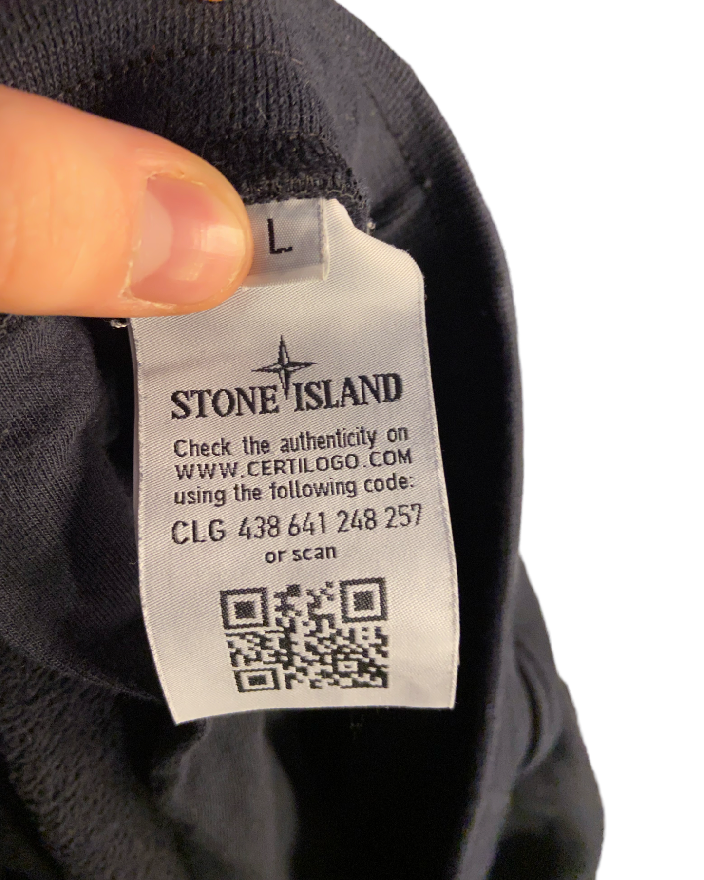 Z-Stone Island Joggers (L)