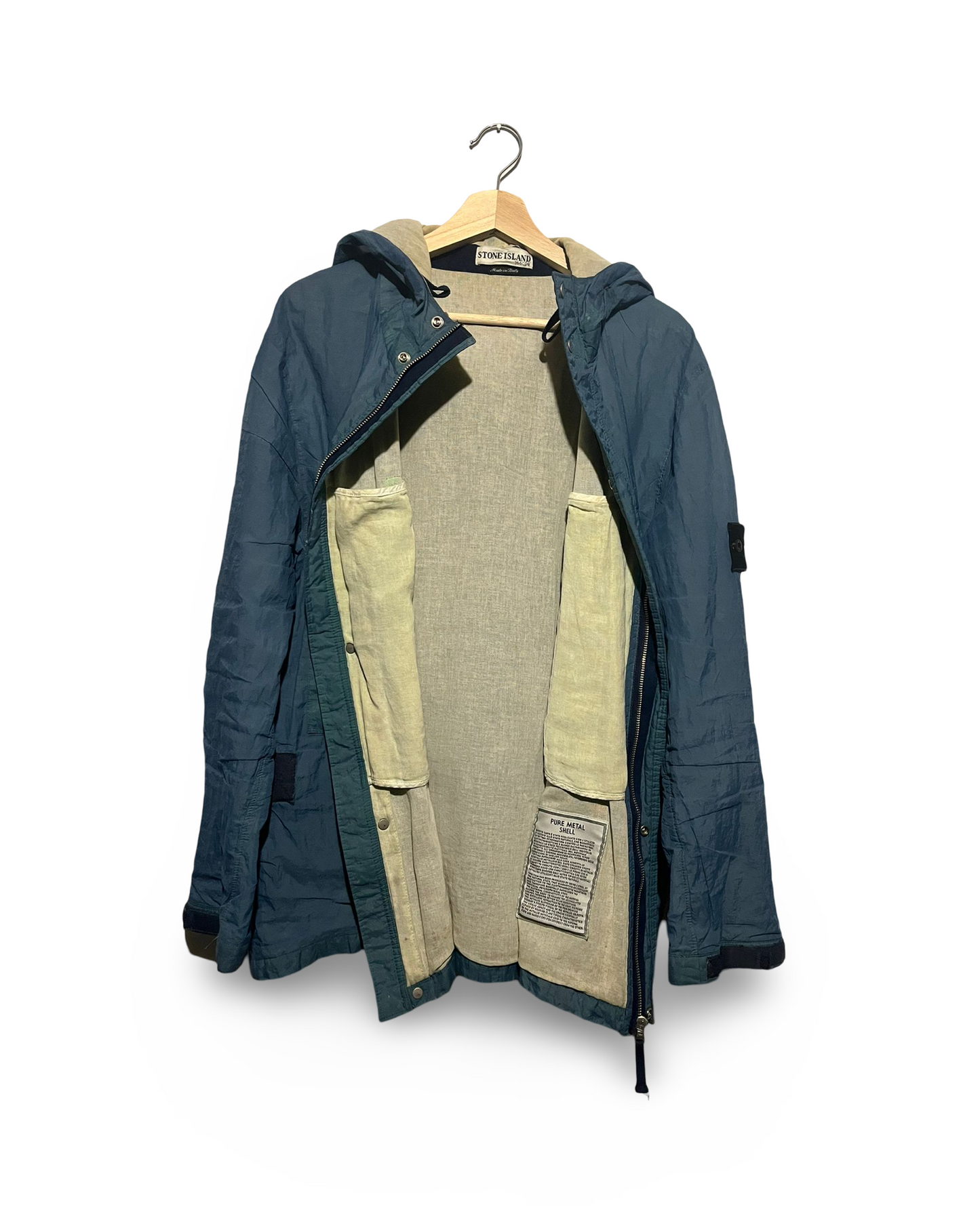 Z-Stone Island Pure Metal Shell Field Jacket (L)