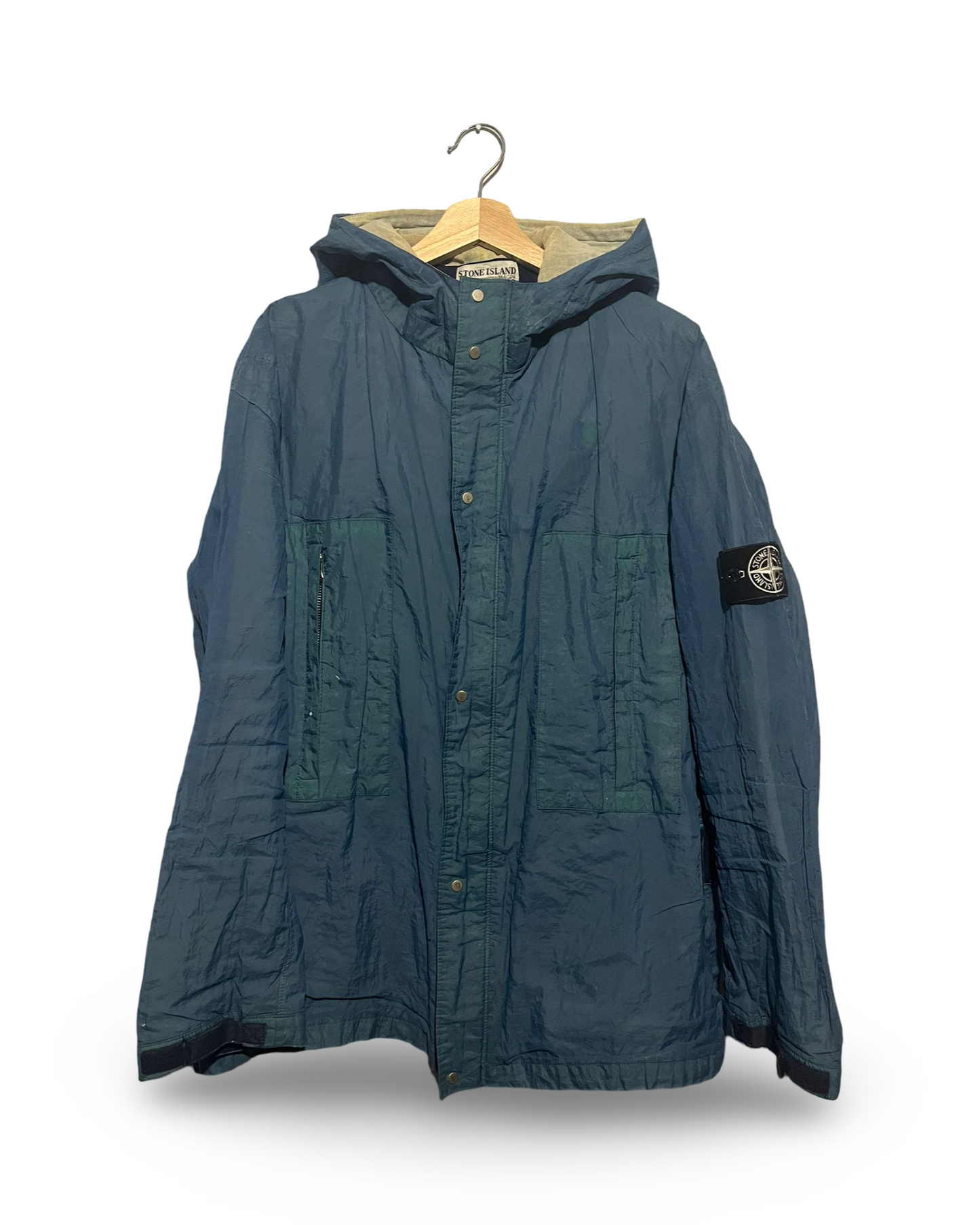 Z-Stone Island Pure Metal Shell Field Jacket (L)