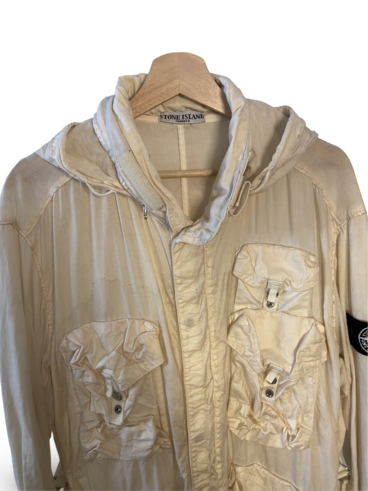 Stone Island Mussola Gommata Cargo Jacket (XXL)