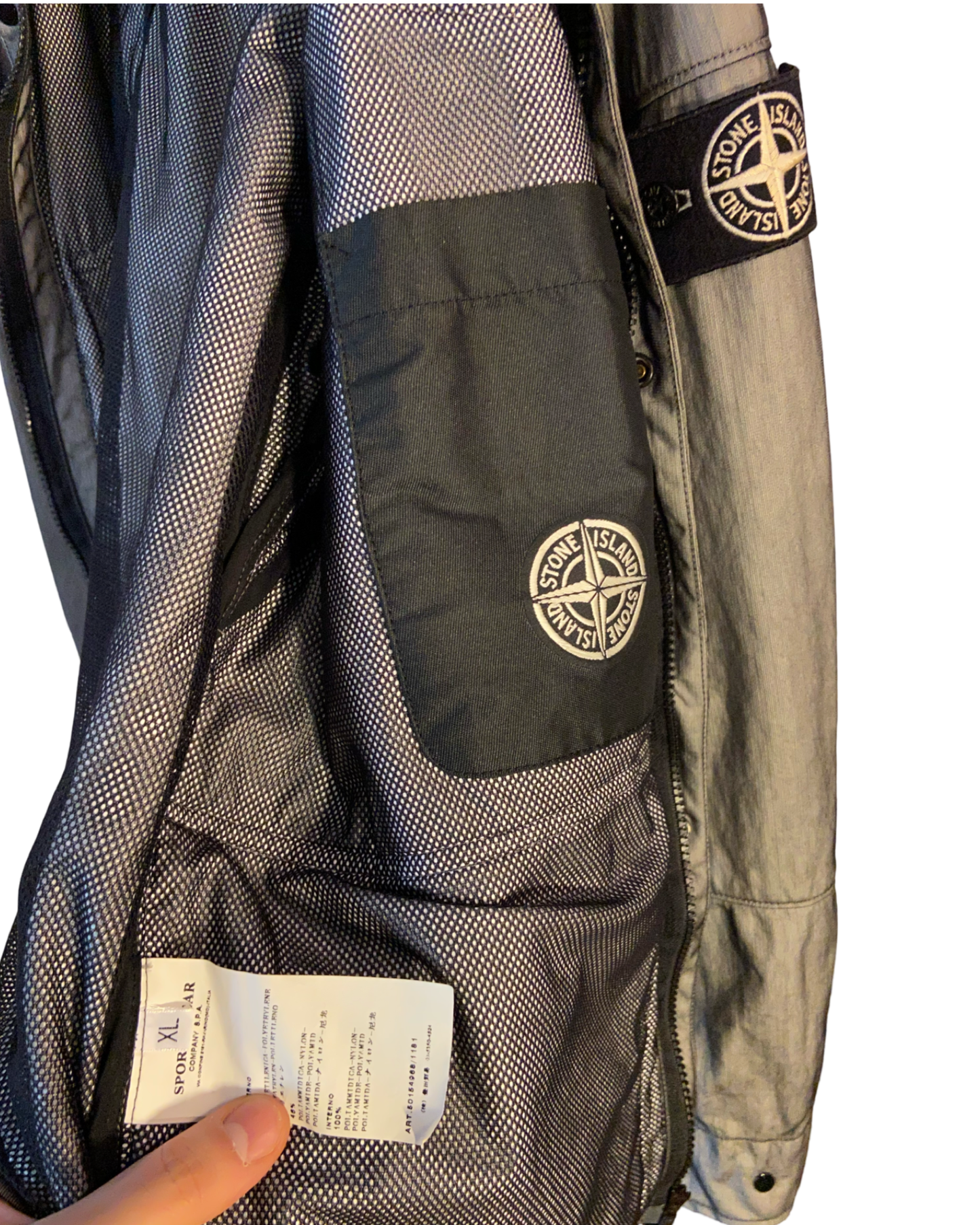 Z-Stone Island Tyvek Cargo Jacket (XL)