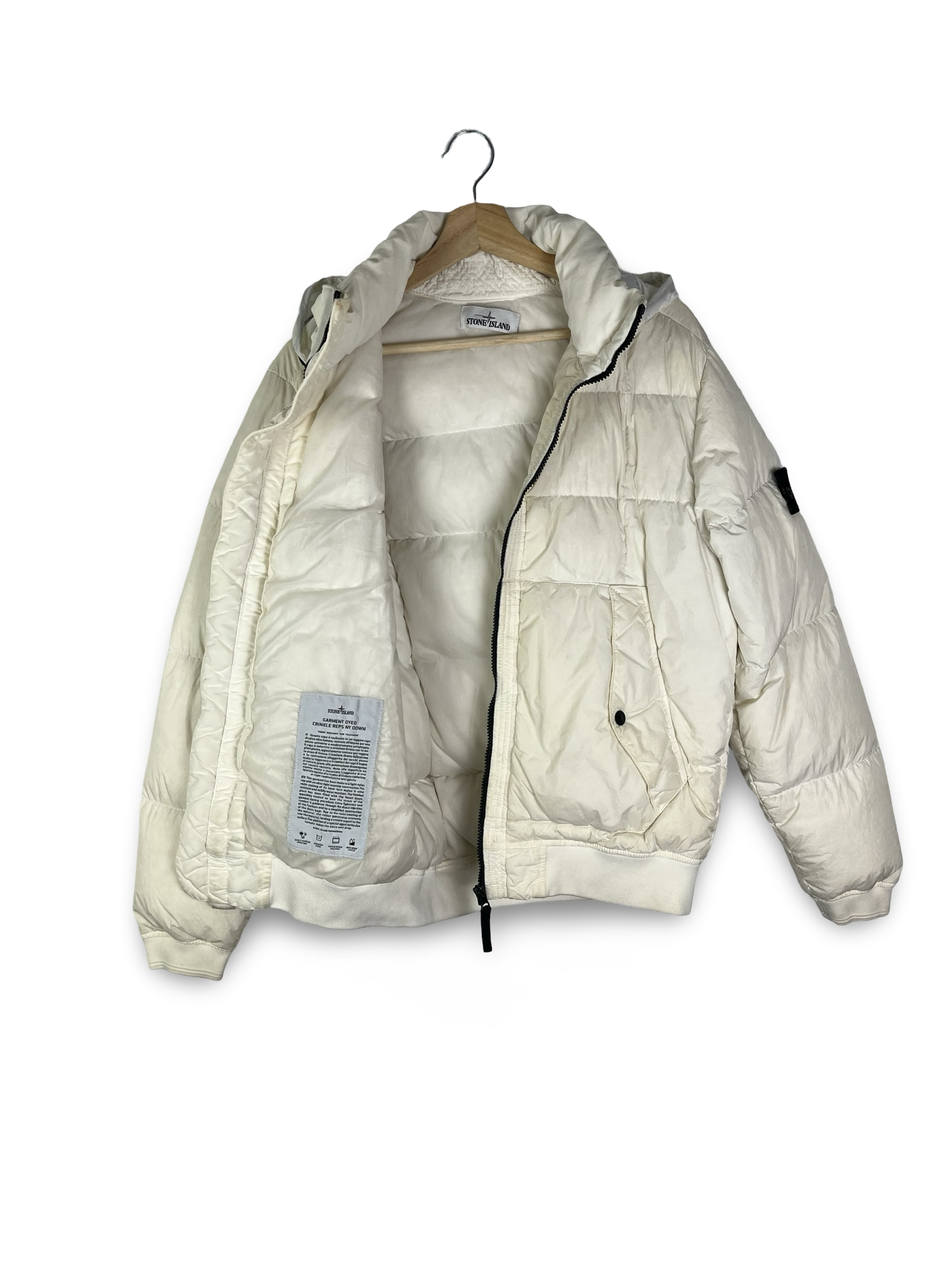 Stone Island Crinkle Reps Down Jacket (S)