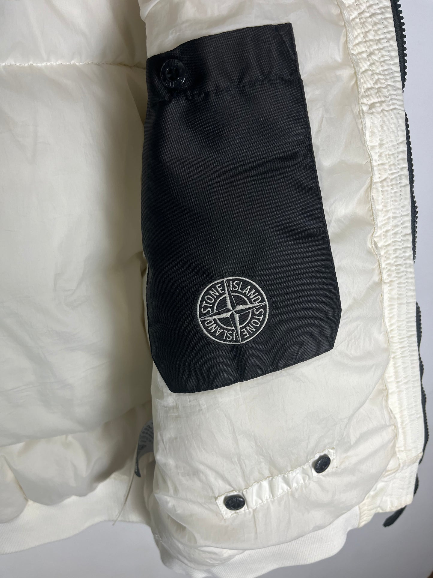 Stone Island Crinkle Reps Down Jacket (S)